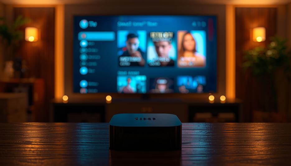 Boîtier IPTV avec code diagram